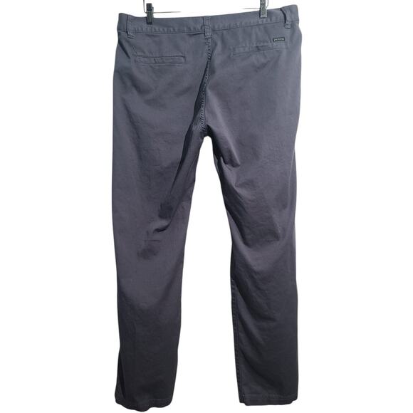 Prana Gray Blue Table Rock Chino Pants Size 38 x 32 - Picture 2 of 5